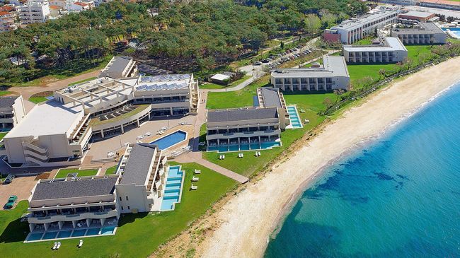 Grecotel Astir Palace Alexandroúpoli Extérieur photo Aerial view of the resort
