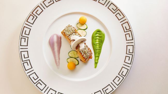 Grecotel Astir Palace Alexandroúpoli Restaurant photo A plate of food